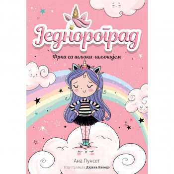 Jednorograd 1 frka sa šljokijem VULKAN 