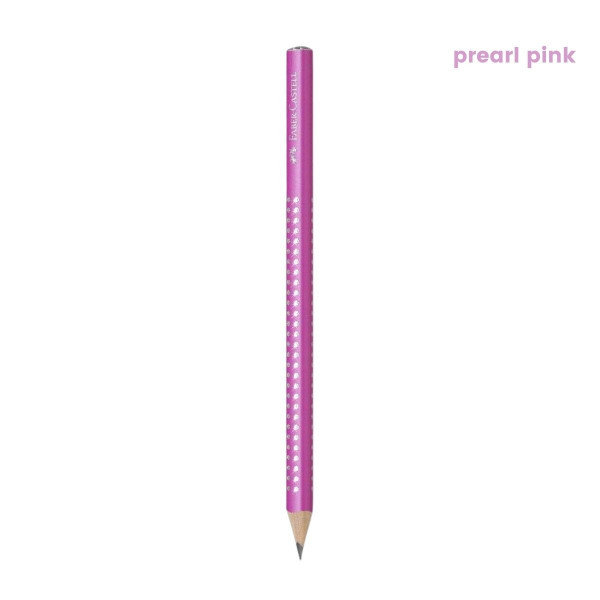 Grafitna olovka FABER CASTEL B Grip Sparkle 