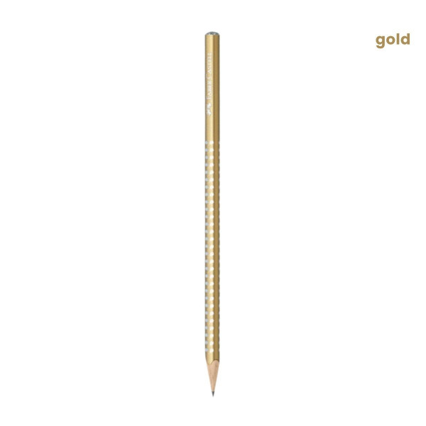 Grafitna olovka FABER CASTEL B Grip Sparkle 