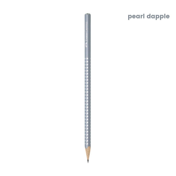 Grafitna olovka FABER CASTEL B Grip Sparkle 