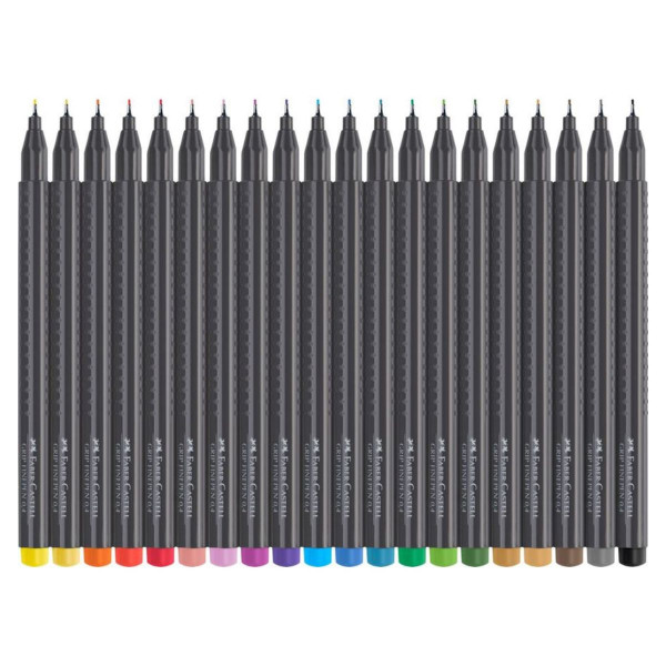 Set tankih flomastera FABER CASTELL grip 1/20 