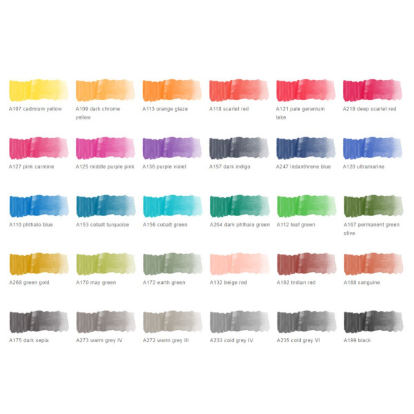 Akvarel brush marker FABER CASTEL Albrecht Dürer 