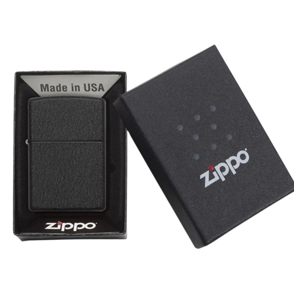 Upaljač ZIPPO Regular Black Cracle 