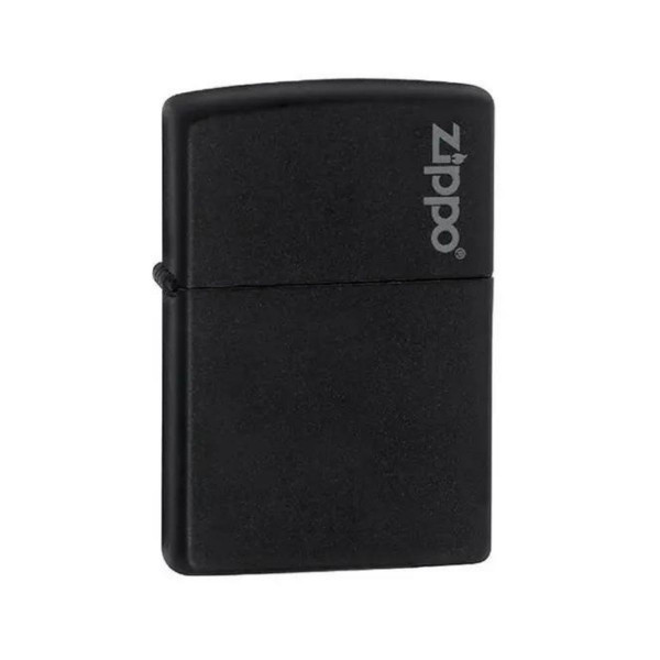 Upaljač ZIPPO Black Matte Logo 