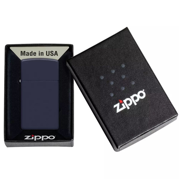 Upaljač ZIPPO Slim Blue Matte 