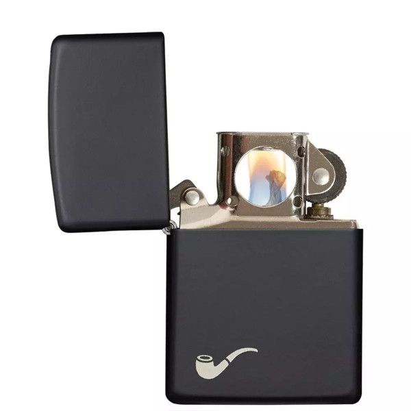 Upaljač ZIPPO Black Pipe Matte 