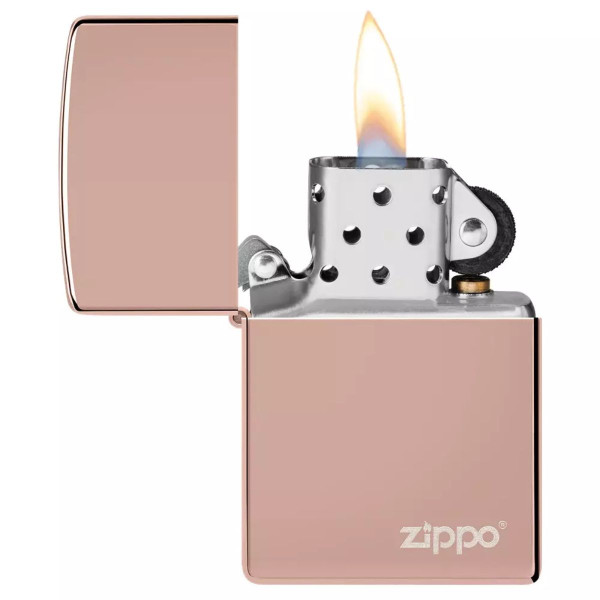 Upaljač ZIPPO Rose Goled  Logo 