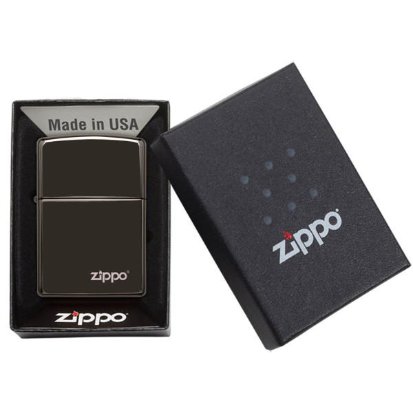 Upaljač ZIPPO Ebony Logo 