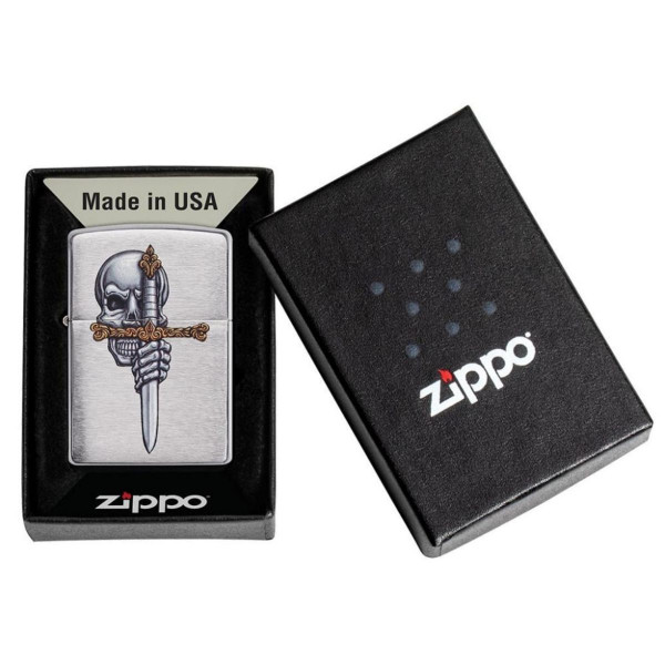 Upaljač ZIPPO Sword Skull 