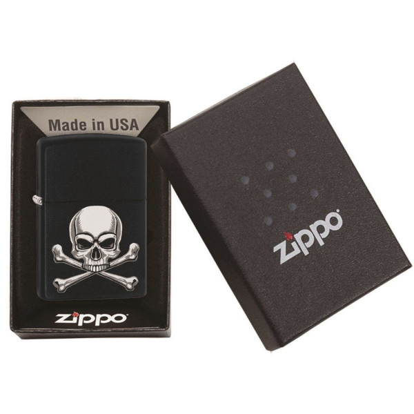 Upaljač ZIPPO Skull Crossbones 