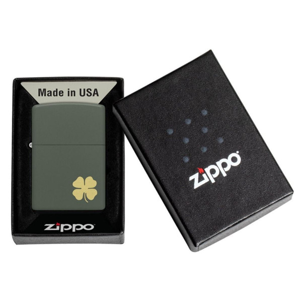 Upaljač ZIPPO detelina sa četiri lista 