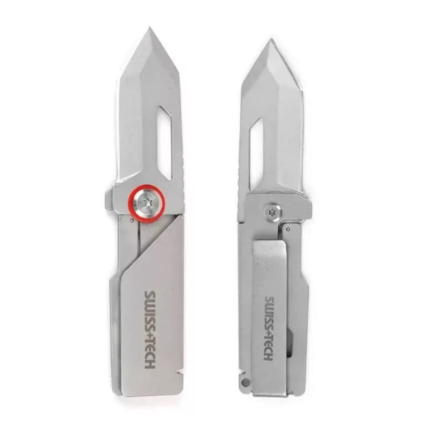 Nož SWISS + TECH sa šnalom za novac 