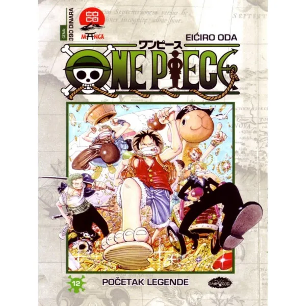 One Piece 12 - Početak legende DARKWOOD Manga 