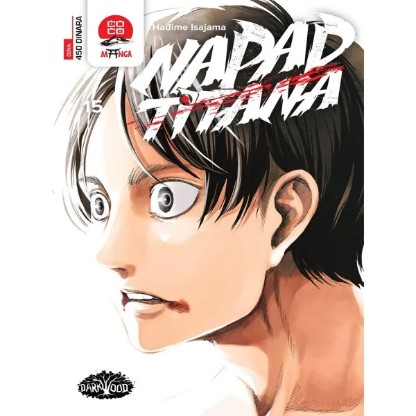 Napad titana 15 DARKWOOD Manga 