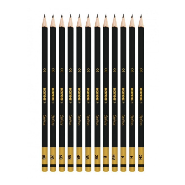 Set grafitnih olovaka KORES Grafitos 