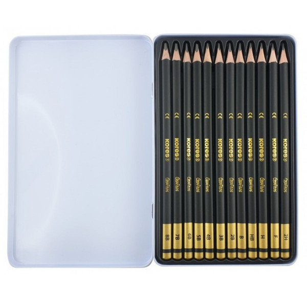 Set grafitnih olovaka KORES Grafitos 