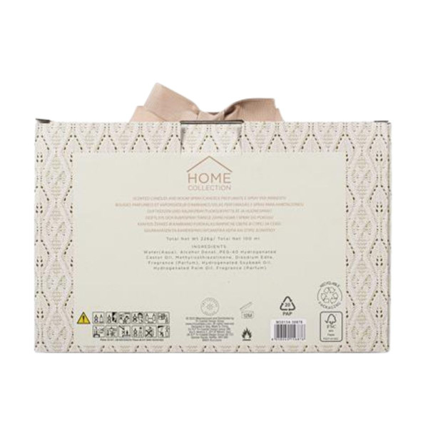 Sveća i sprej set 3 Apple cinnamon and Vanilla 