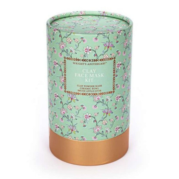 Set za nanošenje maske na lice Beautiful flower clay powder 