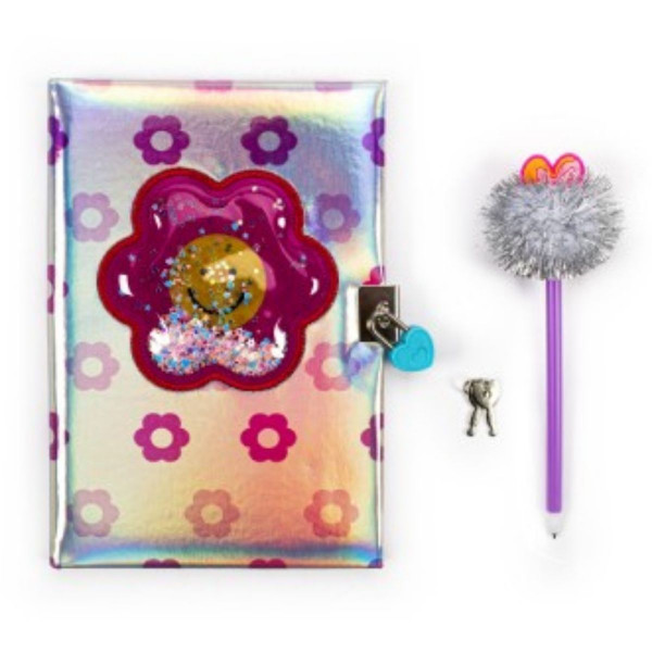 Dnevnik sa olovkom TRANSIT Holo Flower 