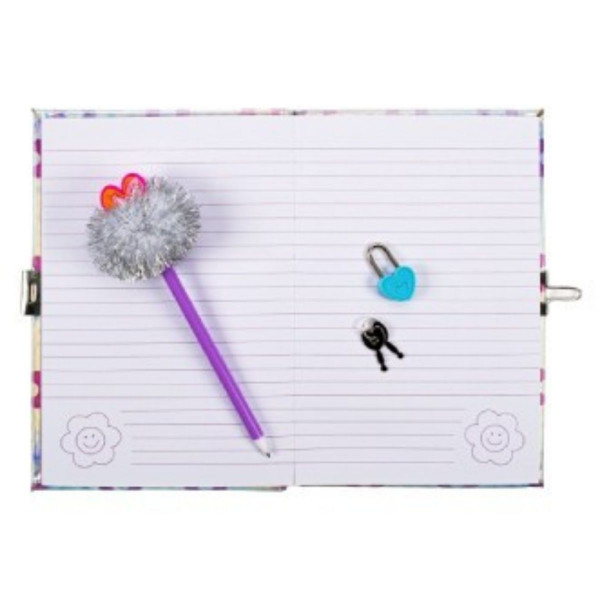 Dnevnik sa olovkom TRANSIT Holo Flower 