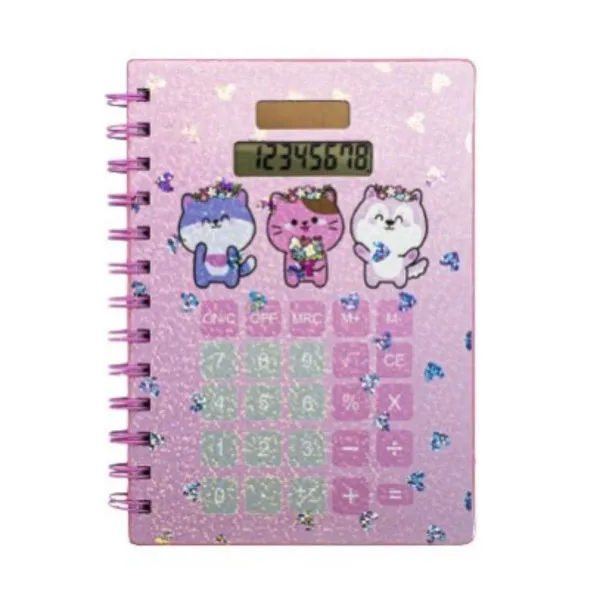 Agenda sa kalkulatorom Cute 