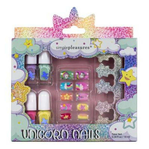 Kozmetički set za nokte SIMPLE PLEASURES Unicorn 