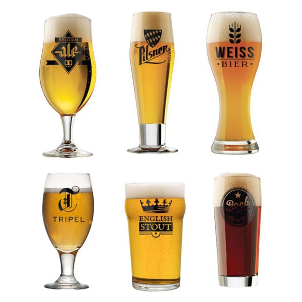 Set od 6 čaša za pivo 