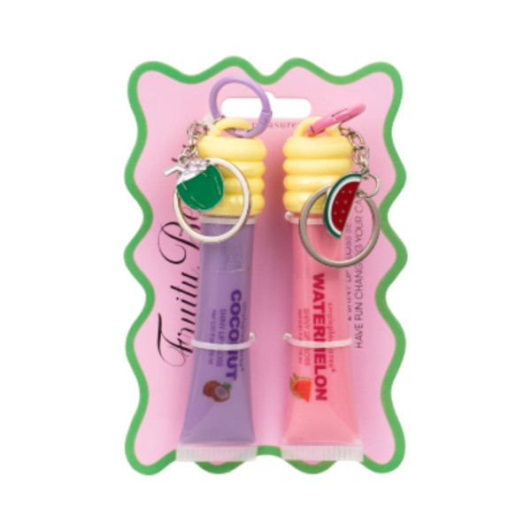 Privezak i sjaj za usne FRUITY COCONUT set 