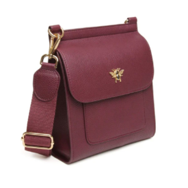 Torba ALICE WHEELER Bloomsbury Crossbody - Berry 