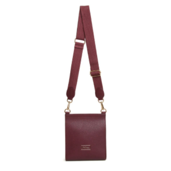 Torba ALICE WHEELER Bloomsbury Crossbody - Berry 