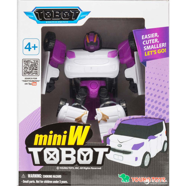 Auto robot LJUBIČASTI TOBOT 