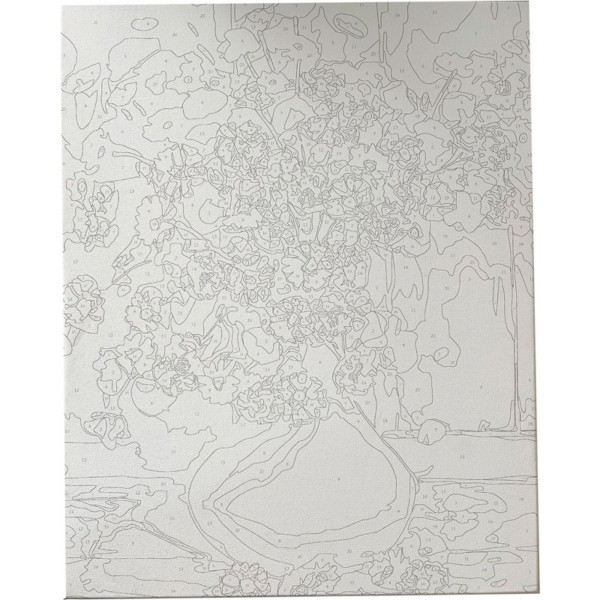 Bojenje po brojevima - Rade akril 40X50 