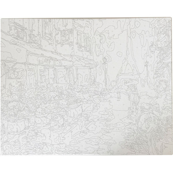 Bojenje po brojevima - Pariz akril 40X50 