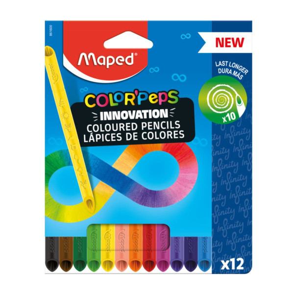 Drvene bojice 12 MAPED Infinity 