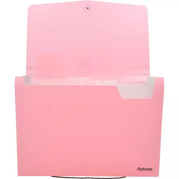 Fascikla sa pregradama A4 OPTIMA pastel 