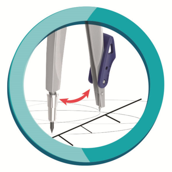 Šestar MAPED Stop System 