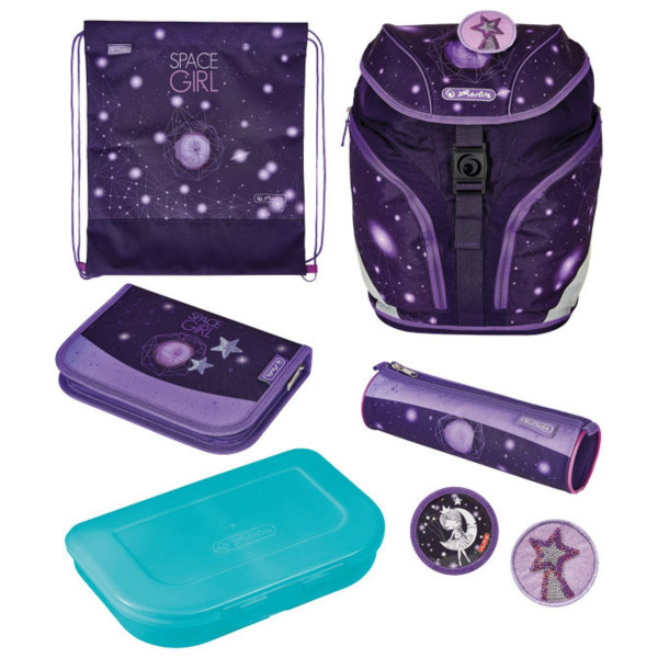 Anatomski ranac HERLITZ 4u1 - Space Girl 