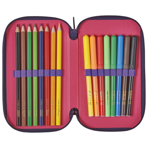 Puna pernica HERLITZ 2 zipa - Unicorn 