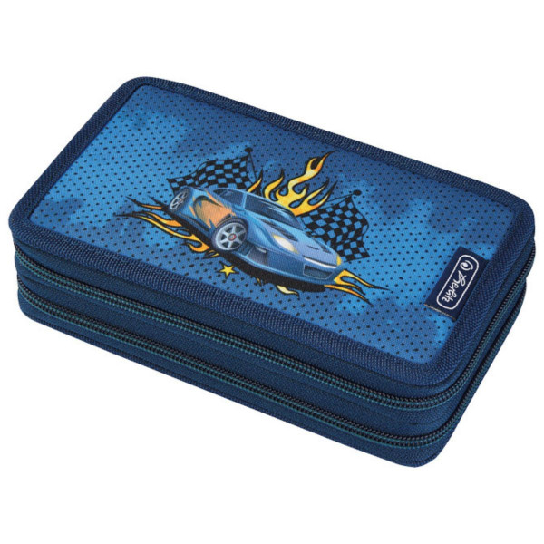 Puna pernica HERLITZ 2 zipa - Race Car 