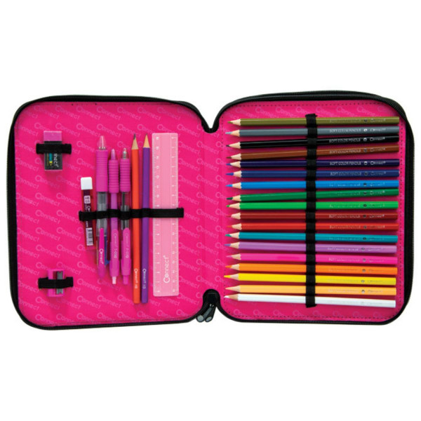 Puna pernica CONNECT 2 zipa - Pink BFF 