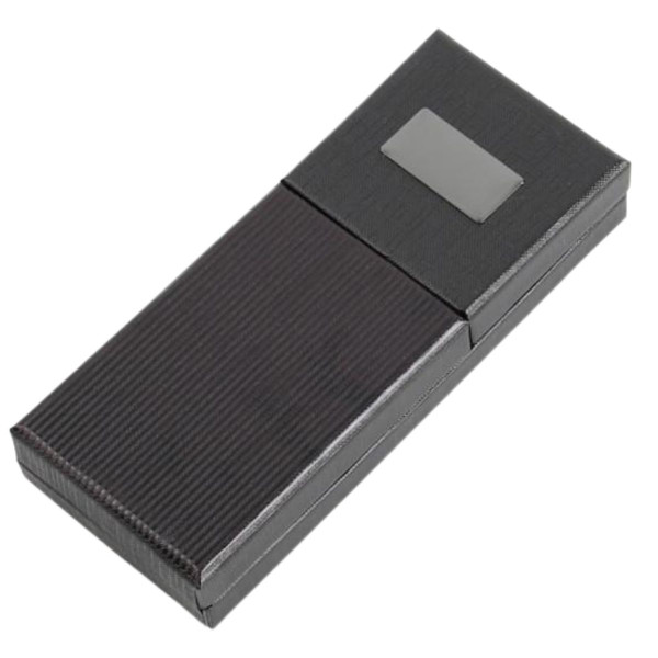 Poklon set za pisanje crni TALON hemijska olovka i roler 