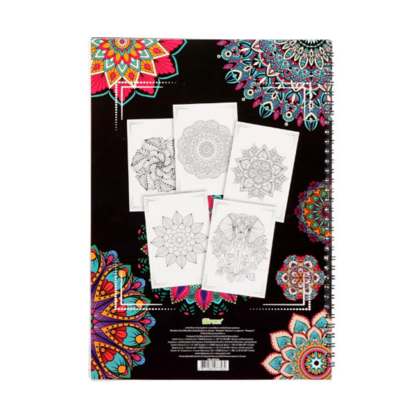 Bojanka za odrasle SPIRIT mandale 