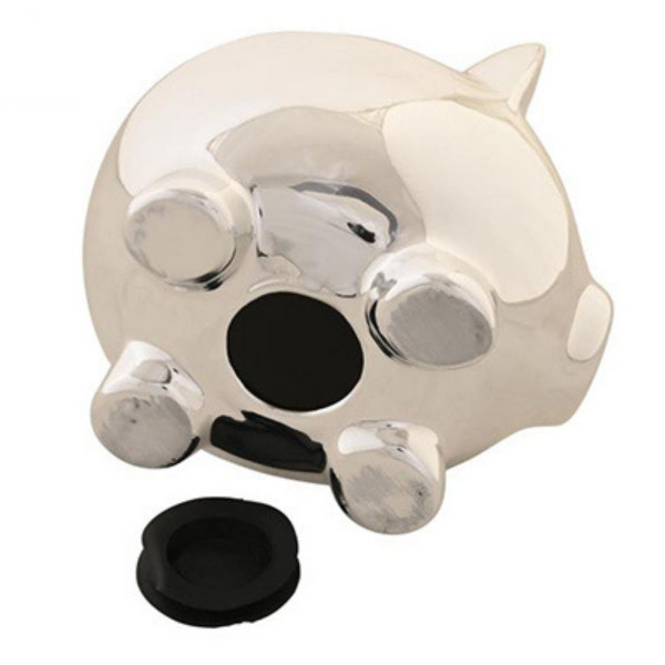 Kasica prasica ITEM srebrna 