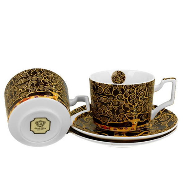 Set šolja DUO Gustav Klimt - Drvo života 