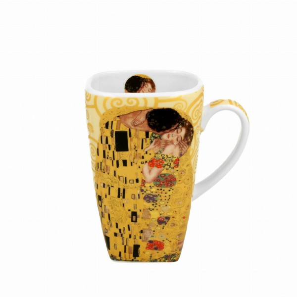 Četvrtasta šolja DUO Klimt Kiss 
