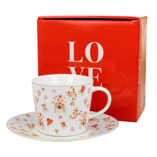 Šolja sa tacnom DUO Valentine 