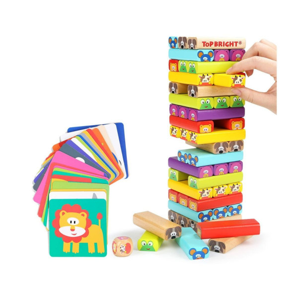 Jenga TOP BRIGHT društvena igra 