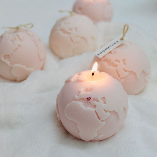 Sveća planeta KETLIMONS roze 