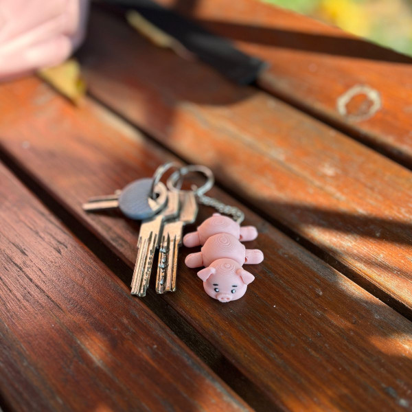 Privezak prase 3D štampa 