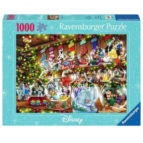 Puzzle RAVENSBURGER Diznijeve snežne kugle 1000 